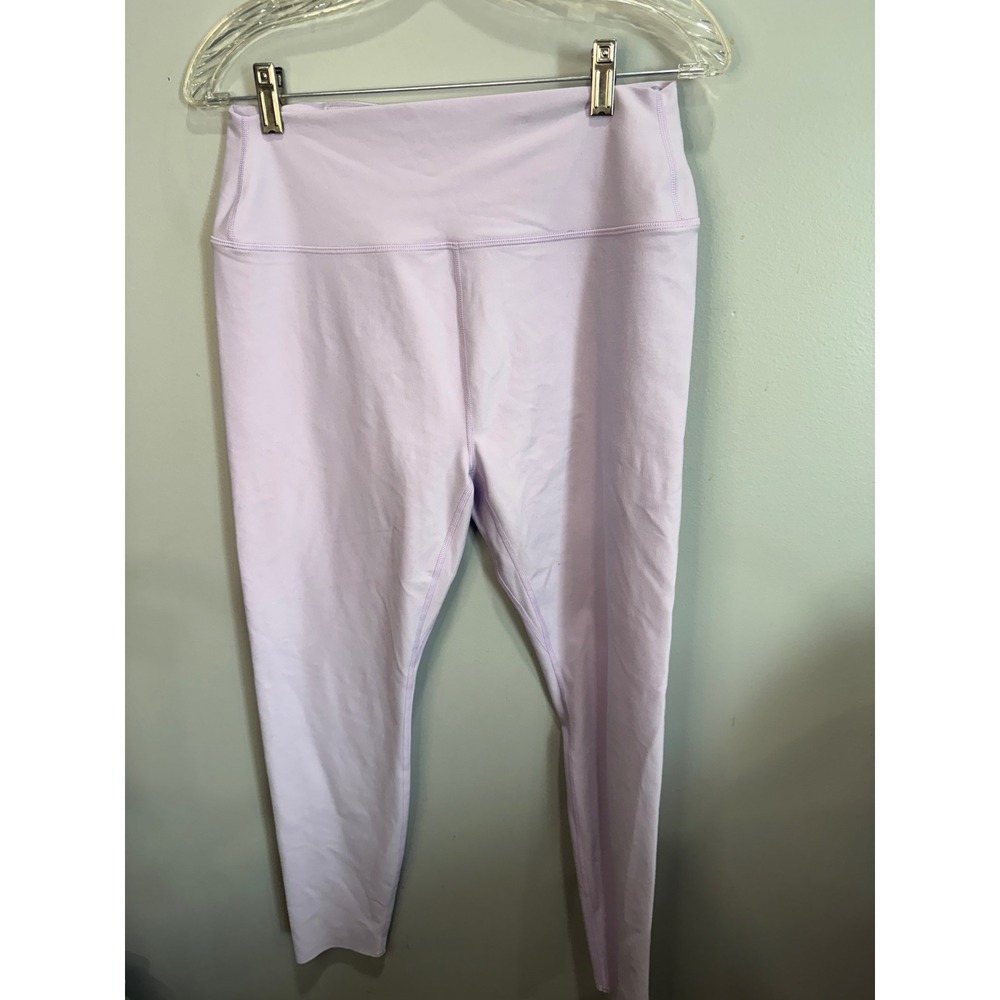 Peloton‎ Womens XL Lavender High Waisted Activewear Leggings Purple RN150110